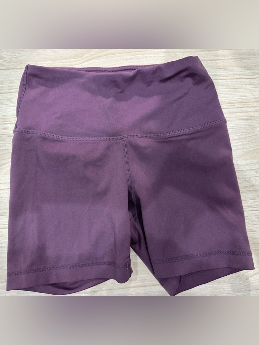 Yogalicious Plum High-Rise Bike Shorts